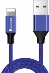 BASEUS CABLE YIVEN LIGHTNING 8-PIN 2A 1.8M NAVY BLUE