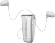 IPRO RH219S STEREO BLUETOOTH HEADSET RETRACTABLE WHITE/SILVER