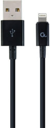 CABLEXPERT CC-USB2P-AMLM-1M 8-PIN CHARGING AND DATA CABLE 1M BLACK