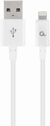 CABLEXPERT CC-USB2P-AMLM-1M-W 8-PIN CHARGING AND DATA CABLE 1M WHITE