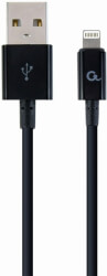 CABLEXPERT CC-USB2P-AMLM-2M 8-PIN CHARGING AND DATA CABLE 2M BLACK