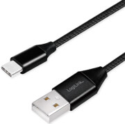 LOGILINK CU0140 USB 2.0 CABLE USB-A MALE TO USB-C MALE 1M