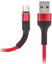 MAXLIFE CABLE MXUC-01 MICRO USB FAST CHARGE 2A RED