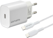 4SMARTS FAST CHARGING SET 20W WITH 1.5M USB-C TO USB-C CABLE