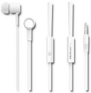 QOLTEC 50832 IN-EAR HEADPHONES WITH MICROPHONE WHITE