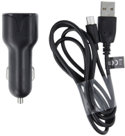 MAXLIFE MXCC-01 CAR CHARGER USB FAST CHARGE 2.1A + MICROUSB CABLE