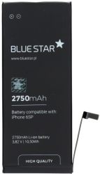 BATTERY FOR IPHONE 6S PLUS 2750 MAH POLYMER BLUE STAR HQ