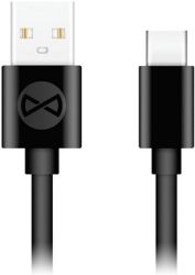 FOREVER CABLE USB – USB-C 1,0 M 3A BLACK