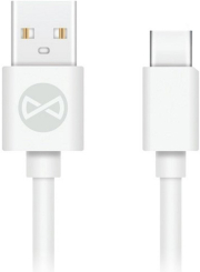 FOREVER CABLE USB – USB-C 1,0 M 3A WHITE