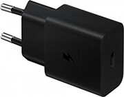 SAMSUNG WALL CHARGER EP-T1510XB 15W + USB-C DATA CABLE BLACK