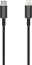 SETTY CABLE USB-C – LIGHTNING 1,0 M 3A BLACK