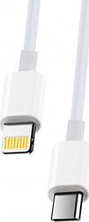 MAXLIFE MXUC-05 CABLE USB-C – LIGHTNING 2,0 M 20W WHITE