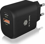 ICY BOX IB-PS102-PD 2-PORT USB FAST CHARGER FOR MOBILE DEVICES UP TO 20 W