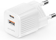4SMARTS WALL CHARGER VOLTPLUG DUOS MINI PD 20W WHITE