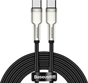 BASEUS CABLE CAFULE USB TYPE-C TO USB TYPE-C 100W 2M BLACK
