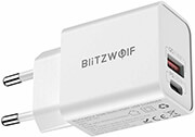 BLITZWOLF BW-S20 WALL CHARGER USB USB-C 20W WHITE