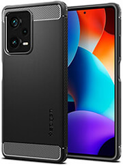 SPIGEN RUGGED ARMOR BLACK FOR XIAOMI REDMI NOTE 12 PRO+ 5G