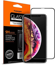 SPIGEN GLASS FC HD BLACK FOR IPHONE 11/XR