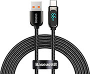 BASEUS DISPLAY CABLE USB TO TYPE-C 66W 2M BLACK