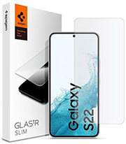 Spigen Tempered Glass GLAS.tR Slim HD – Αντιχαρακτικό Γυαλί Οθόνης Samsung Galaxy S22 5G – Clear (AGL04155)