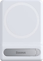 BASEUS FOLDABLE MAGNETIC SWIVEL STAND HOLDER IPHONE MAGSAFE WHITE
