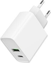 GEMBIRD 2-PORT 20 W USB FAST CHARGER WHITE