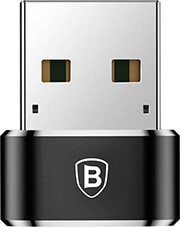 BASEUS MINI TYPE-C FEMALE TO USB MALE ADAPTER BLACK