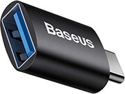 BASEUS INGENUITY SERIES MINI OTG ADAPTOR TYPE-C TO USB 3.1 BLACK