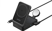 ANKER MAGGO WIRELESS CHARGER 15W 3 TO 1 BLACK