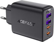 ACEFAST A61 WALL CHARGER 45W 3A 2X USB-A + 2X TYPE-C BLACK