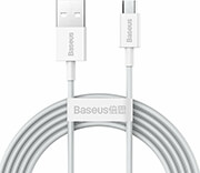 BASEUS CABLE SUPERIOR USB – MICROUSB 2,0 M 2,0A WHITE