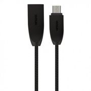 WESDAR T10 CHARGING &AMP; DATA CABLE ΜΑΥΡΟ