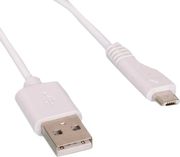 OSIO OTU-395 ΛΕΥΚΟ ΚΑΛΩΔΙΟ USB ΣΕ MICRO USB 1.2 M